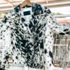 Cowhide Fringe Black And White Fur Jacket.webp