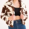 Cowhide Fur Brown And White Jacket.webp