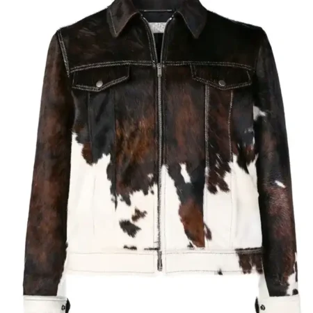 Cowhide Multicolor Fur Jacket webp