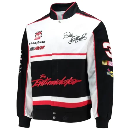 Dale Earnhardt JH Design Twill Uniform Full Snap Jackets