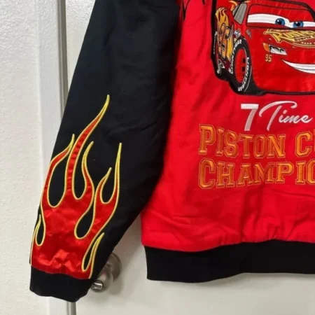Disney Pixar Cars Racing Lightning McQueen Red Jacket