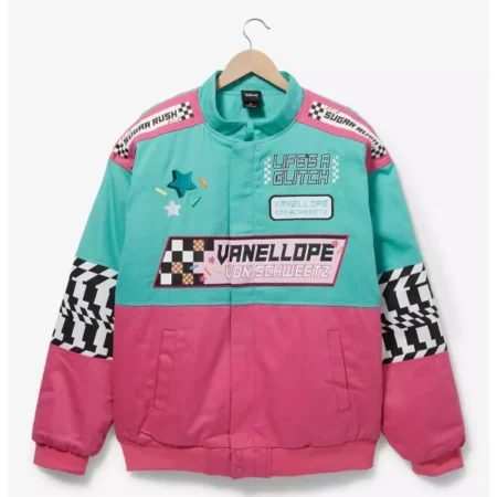 Disney Wreck It Ralph Vanellope Von Schweetz Racing Jacket