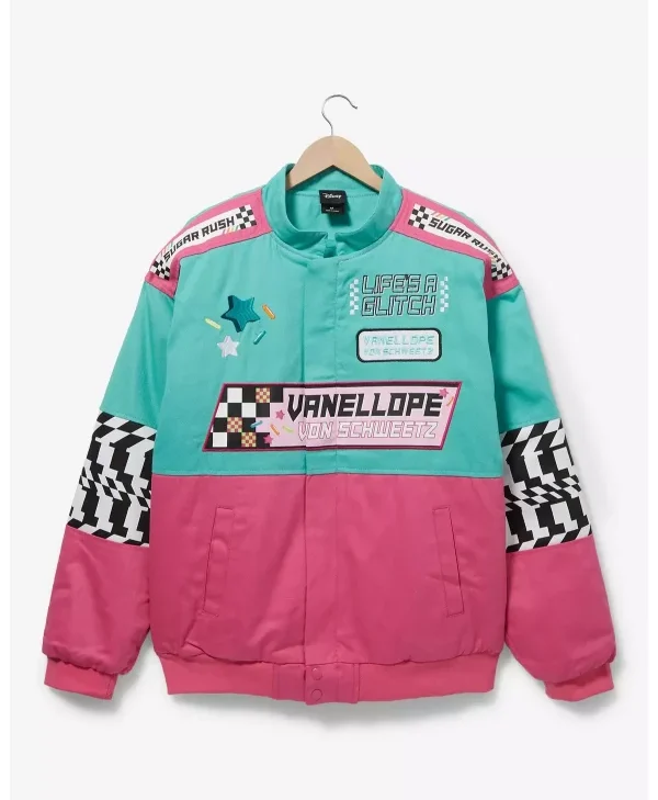 Disney Wreck It Ralph Vanellope Von Schweetz Racing Jacket