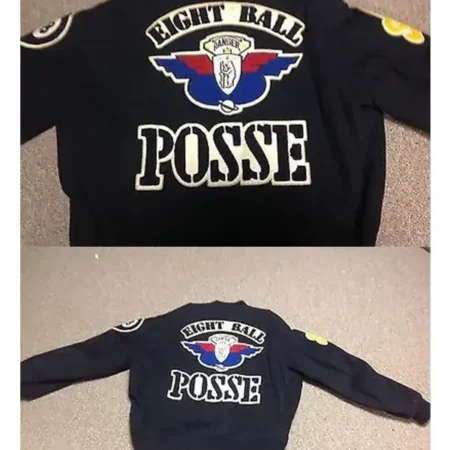 Eazy E 8 Ball Posse Black Jacket