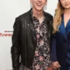 Eli Moskowitz Cobra Kai Black Biker Leather Jacket