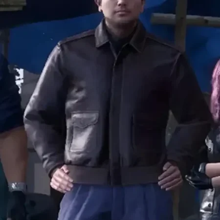 Eric Tomizawa Like a Dragon Infinite Wealth Leather Jacket Front