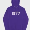 Essentials 1977 Purple Hoodie