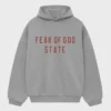 Essentials Fear Of God State Grey Hoodie