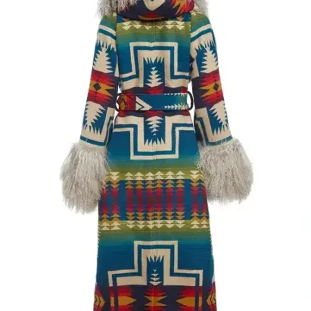 Eve Lainey Wilson New Year Trench Coat Backside