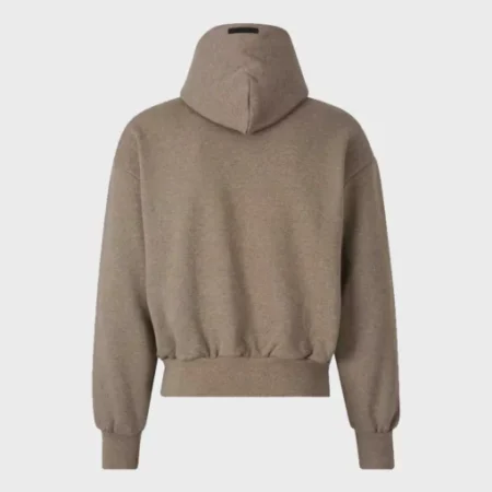 Fear OF God Essentials University Brown Hoodie