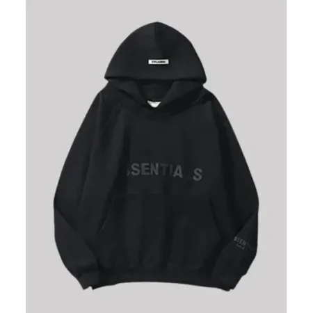 Fear Of God Essentials Pullover Black Hoodie