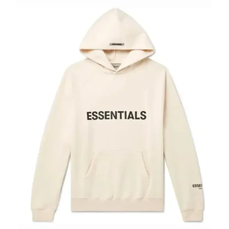 Fear Of God Essentials Pullover Off White Hoodie