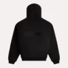 Fear of God Black Zip Hoodie by Kith Minimalist Streetwear 510x510