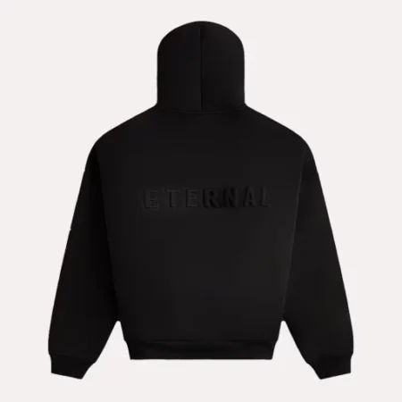 Fear of God Black Zip Hoodie by Kith Minimalist Streetwear