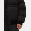 Fear of God Essentials Downfilled Black Puffer Bomber Jacket 510x510