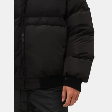 Fear of God Essentials Downfilled Black Puffer Bomber Jacket