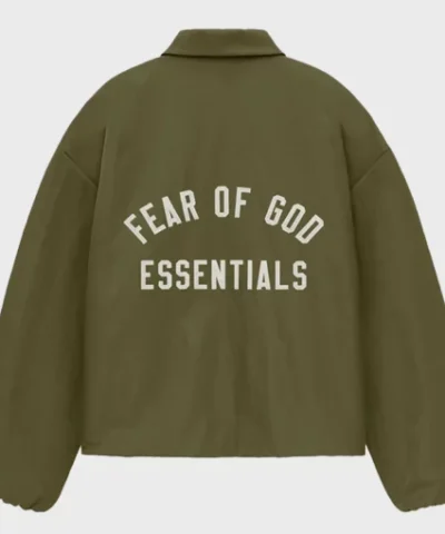 Fear of God Essentials Textured Nylon Trucker Jacket 510x510