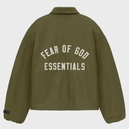 Fear of God Essentials Textured Nylon Trucker Jacket