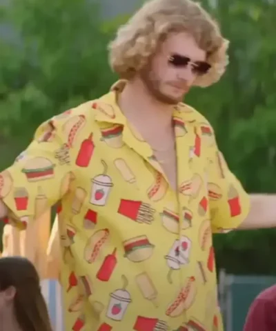 Food Dude Good Burger 02 Printed Buttoned Shirt