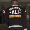 Greatest Of All Time Jalen Hurts Muhammad Ali Varsity Brown Jacket Back