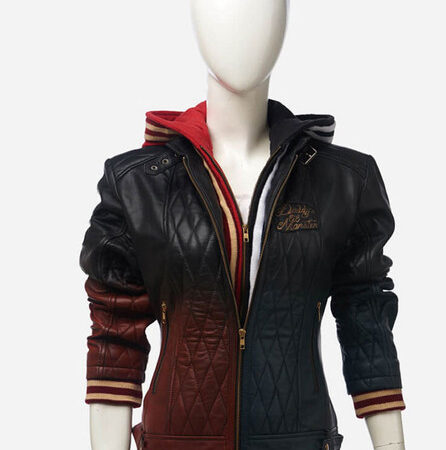 Harley Quinn Daddys Lil Monster Quilted Jacket 08096