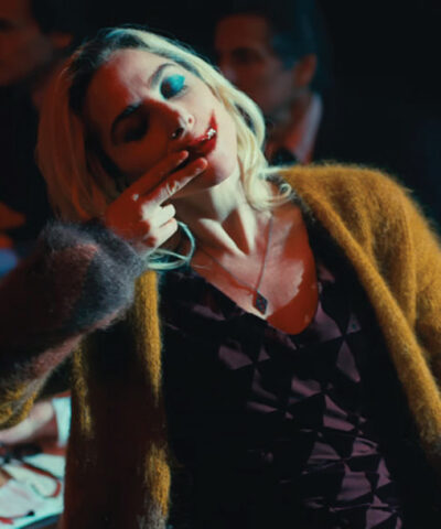 Harley Quinn Joker Folie A Deux Brown Cardigan 37050