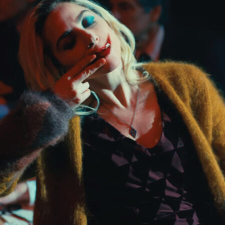 Harley Quinn Joker Folie A Deux Brown Cardigan 37050