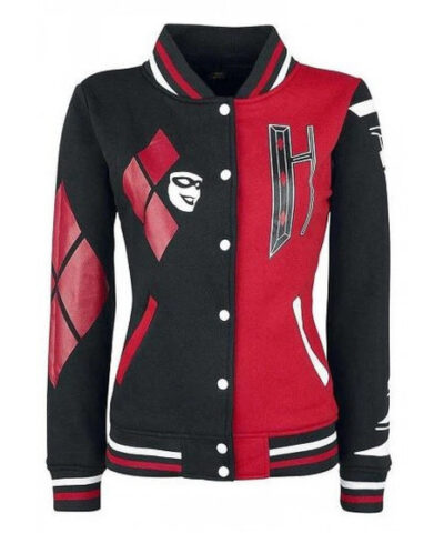 Harley Quinn Suicide Squad Bomber Jacket 44501