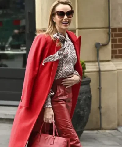 Heart FM Breakfast Amanda Holden Red Trench Coat 600x729 (1)