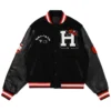 Hello Kitty Apples Varsity Black Jacket