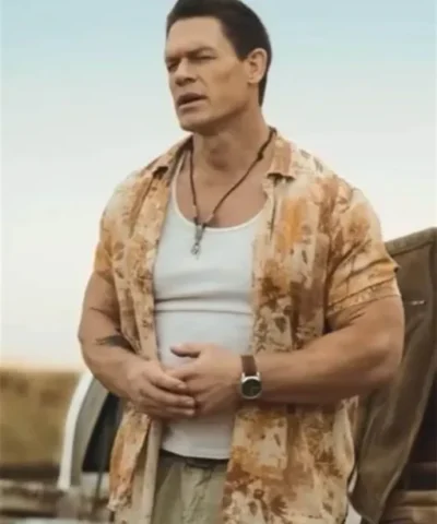 Hidden Strike John Cena Printed Buttoned Shirt