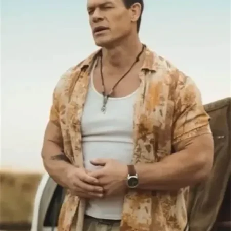 Hidden Strike John Cena Printed Buttoned Shirt