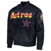 Houston Astros Rainbow Color Black Jacket