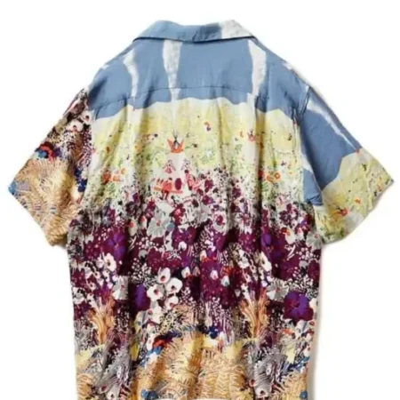 Jake Gyllenhaal Road House 2024 Floral and Paisley Printed Shirt Back