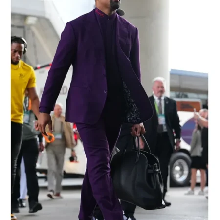 Jalen Hurts Super Bowl 2025 Royal Purple Suit For Sale 659 215 800