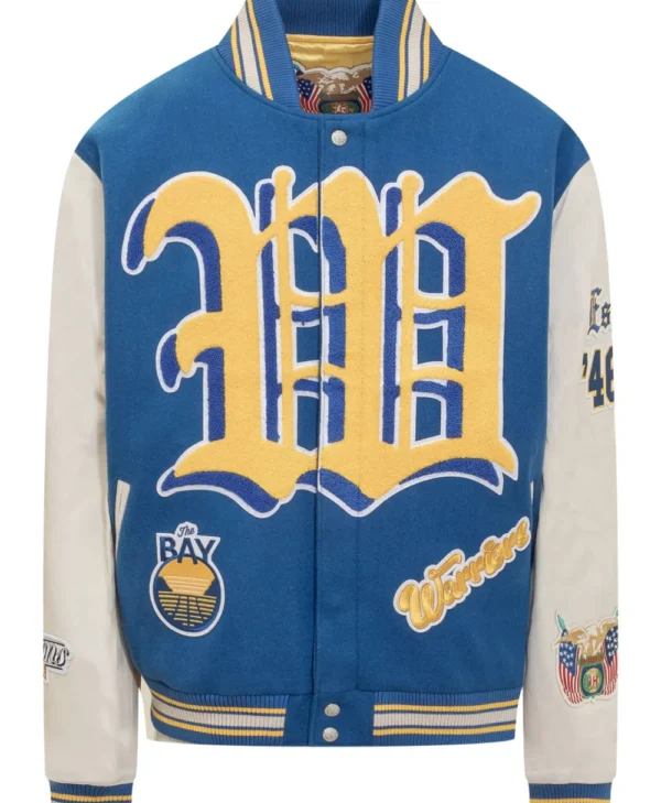 Jeff Hamilton Warriors 7 Champions Bomber Jacket