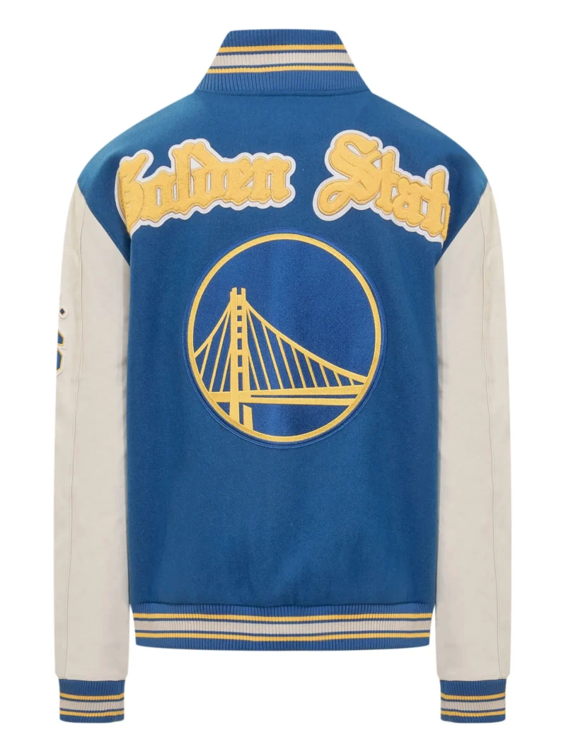 Jeff Hamilton Warriors 7× Champions Bomber Jacket back