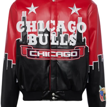 Jeff Hamilton x Bulls Skyline Jacket front