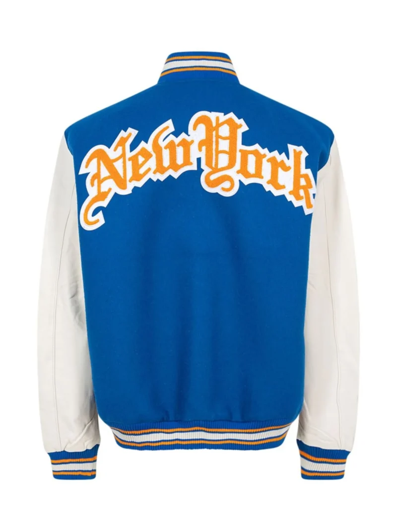 Jeff Hamilton x Knicks Bomber Jacket back