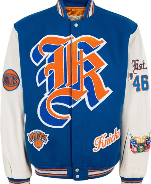 Jeff Hamilton x Knicks Bomber Jacket