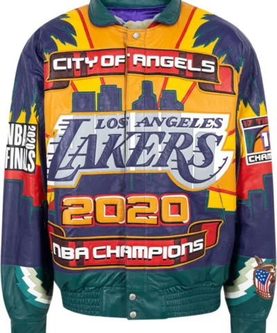 Jeff Hamilton x Lakers 2020 Bomber Jacket