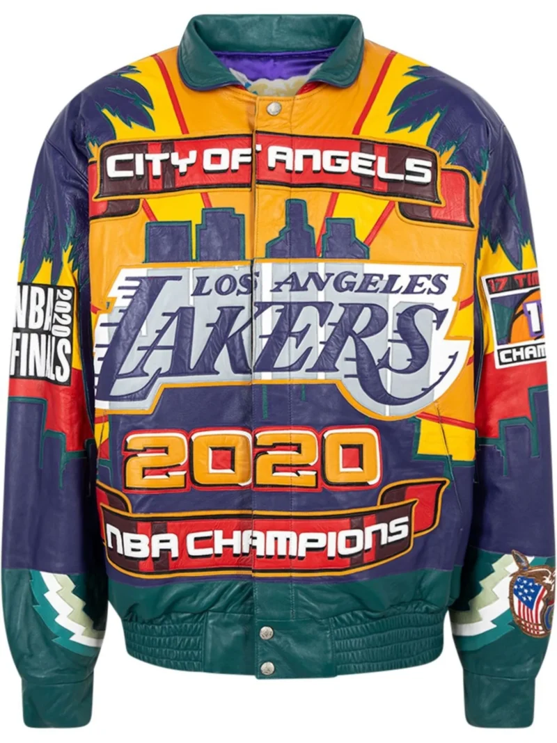 Jeff Hamilton x Lakers 2020 Bomber Jacket