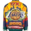 Jeff Hamilton x Lakers 2020 Bomber Jacket back
