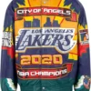 Jeff Hamilton x Lakers 2020 Bomber Jacket