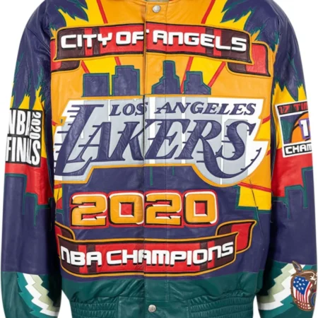 Jeff Hamilton x Lakers 2020 Bomber Jacket