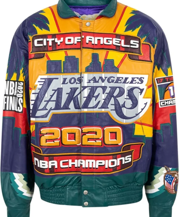 Jeff Hamilton x Lakers 2020 Bomber Jacket