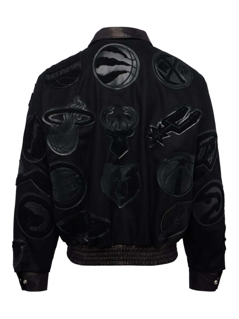 Jeff Hamilton x NBA Collage Jacket back