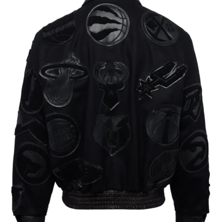 Jeff Hamilton x NBA Collage Jacket back