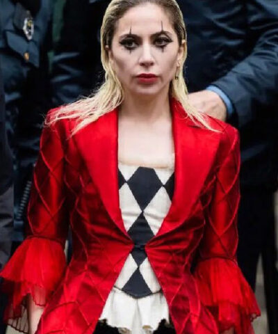 Joker 2 Lady Gaga Red Blazer 87250