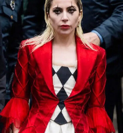 Joker 2 Lady Gaga Red Blazer 87250